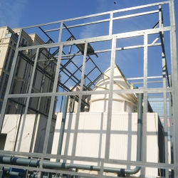 中海廣場K地塊冷卻塔降噪鋼結構